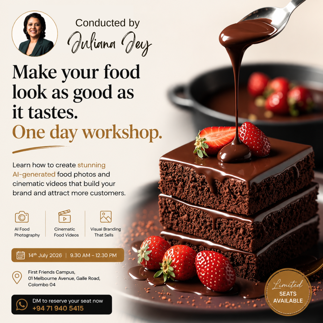 Learn AI Food Photography & Video Creation